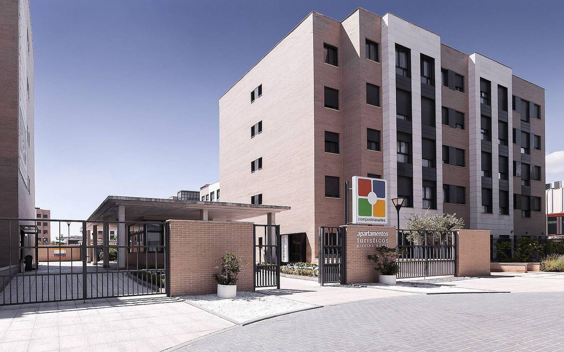 Compostela Suites Madrid Eksteriør billede